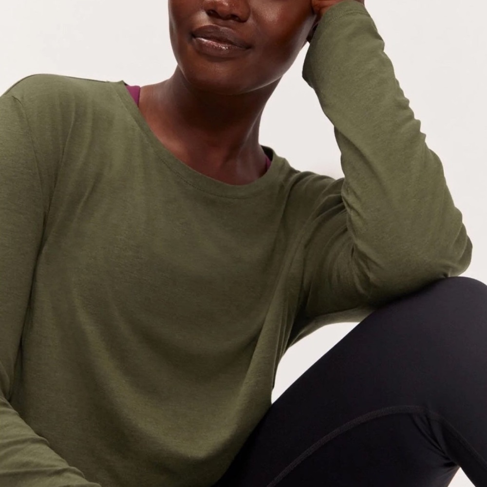 NWT Fern Cupro Long Sleeve Tee